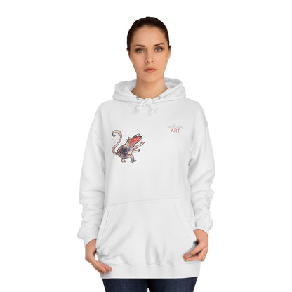 Unisex College Hoodie - Motiv: Ratte & Karambolage