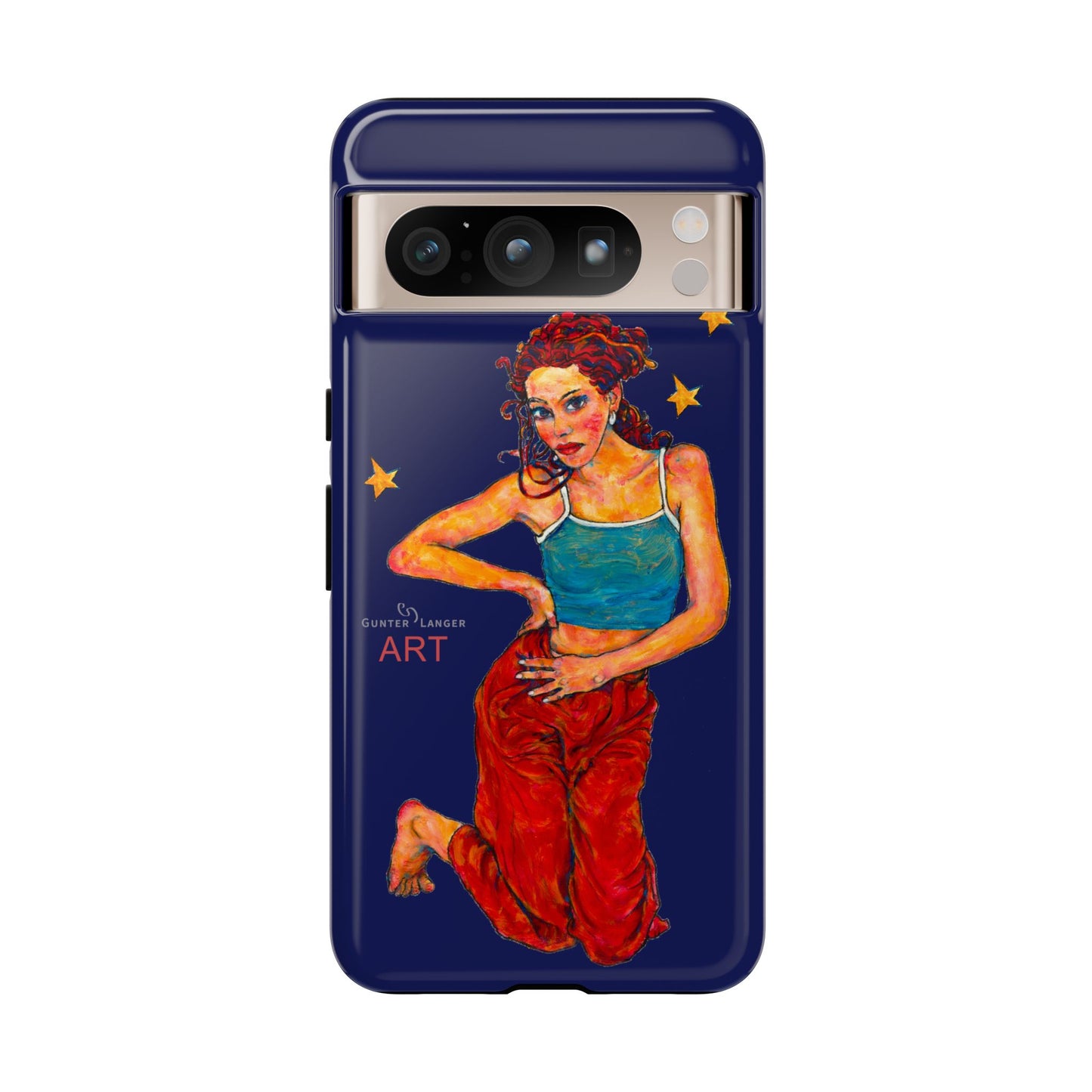 Tough Cases - Google Pixel - Samsung Galaxy - Motiv: Lea, Sternenhimmel