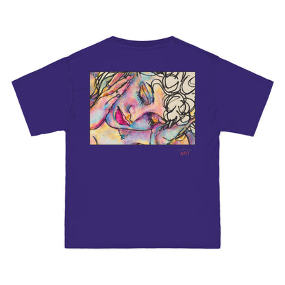 Beefy-T®  Short-Sleeve T-Shirt - Motiv: Front Mara, H 20 cm & Rückseite Mara, H 26 cm