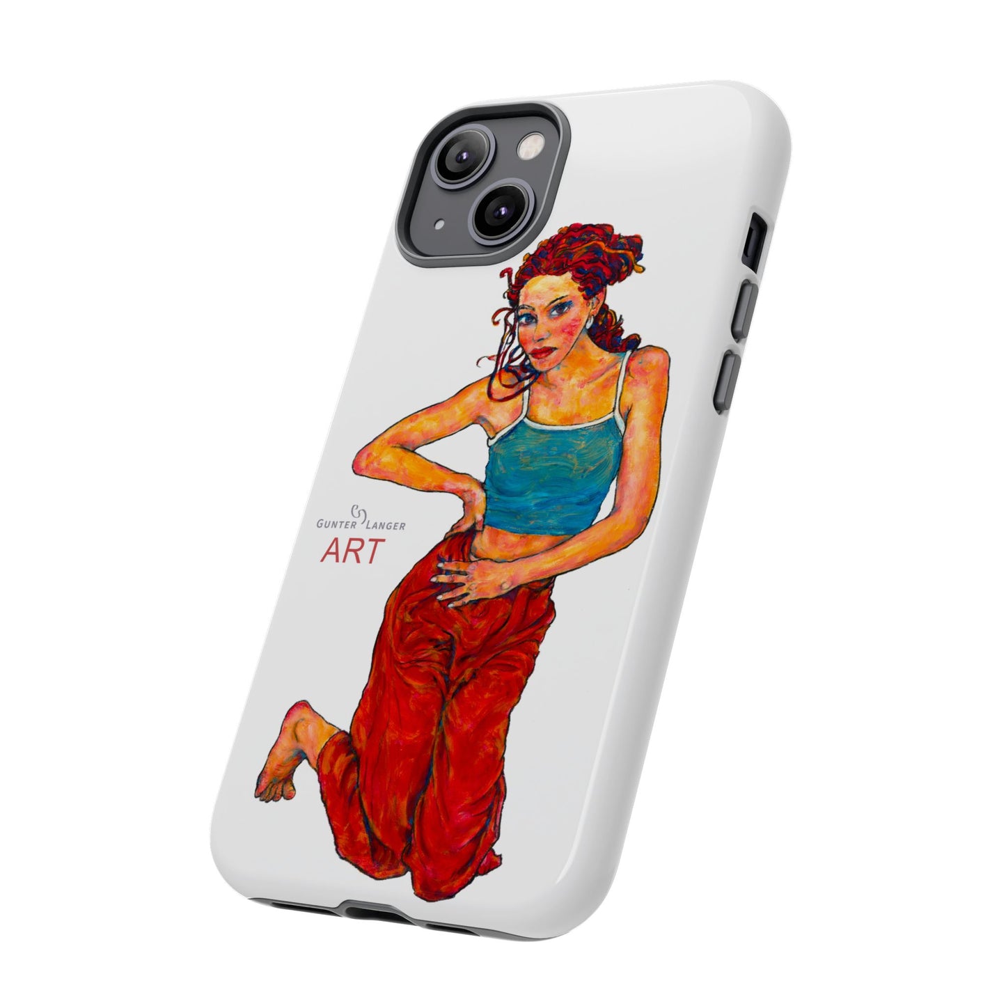 Tough Cases - iPhone - Motiv: Lea, Weiß