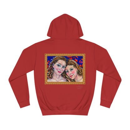 Unisex College Hoodie - Motiv: Auge & Freundinnen