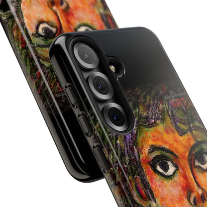 Tough Cases - Google Pixel - Samsung Galaxy - Motiv: MJ, Schwarz