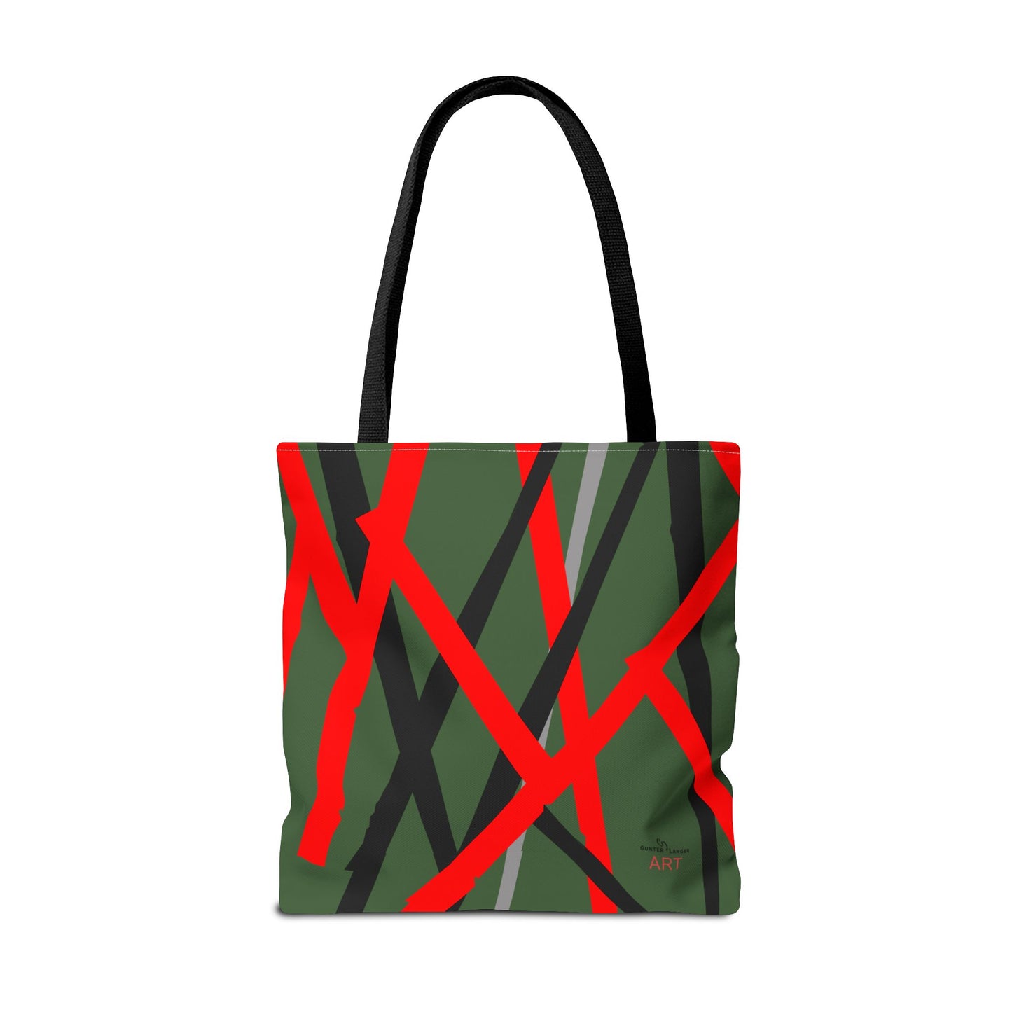 Tote Bag (AOP) - Motiv: Mikado, Grün