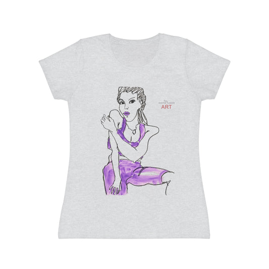 Women's T-Shirt - Motiv: Front Carlotta