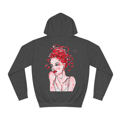 Unisex College Hoodie - Motiv:  Rückseite Mila