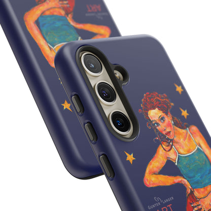 Tough Cases - Google Pixel - Samsung Galaxy - Motiv: Lea, Sternenhimmel