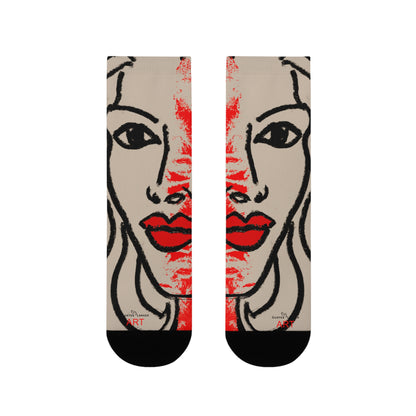 Sublimation Crew Socks (EU) - Motiv: Louisa