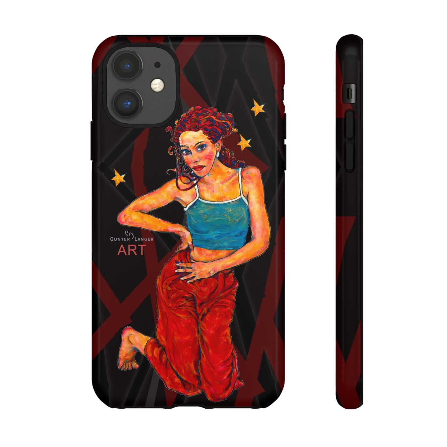 Tough Cases - iPhone - Motiv: Lea, Sternenhimmel, Mikado3