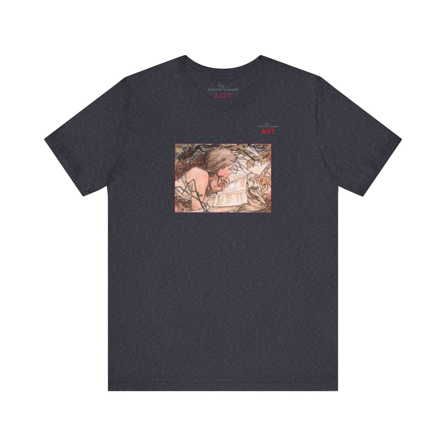 Jersey Short Sleeve Tee - Motiv: Front Antonia, H 15,73 cm