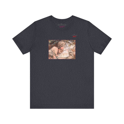 Jersey Short Sleeve Tee - Motiv: Front Antonia, H 15,73 cm