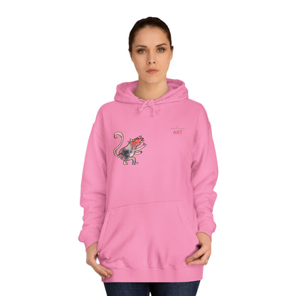 Unisex College Hoodie - Motiv: Ratte & Karambolage