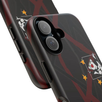 Tough Cases - iPhone - Motiv:  "Miau" klein H 8 cm, Sternenhimmel, Mikado3