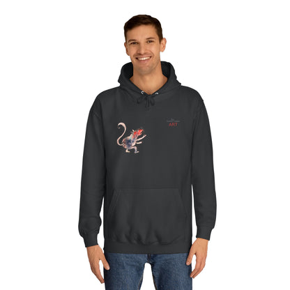 Unisex College Hoodie - Motiv: Ratte & Karambolage