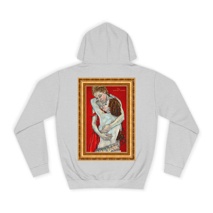 Unisex College Hoodie - Motiv: Front Nähe & Rückseite Nähe (gerahmt)