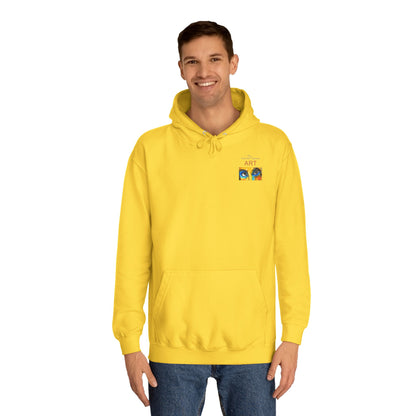 Unisex College Hoodie - Motiv: Augen & Frechdax