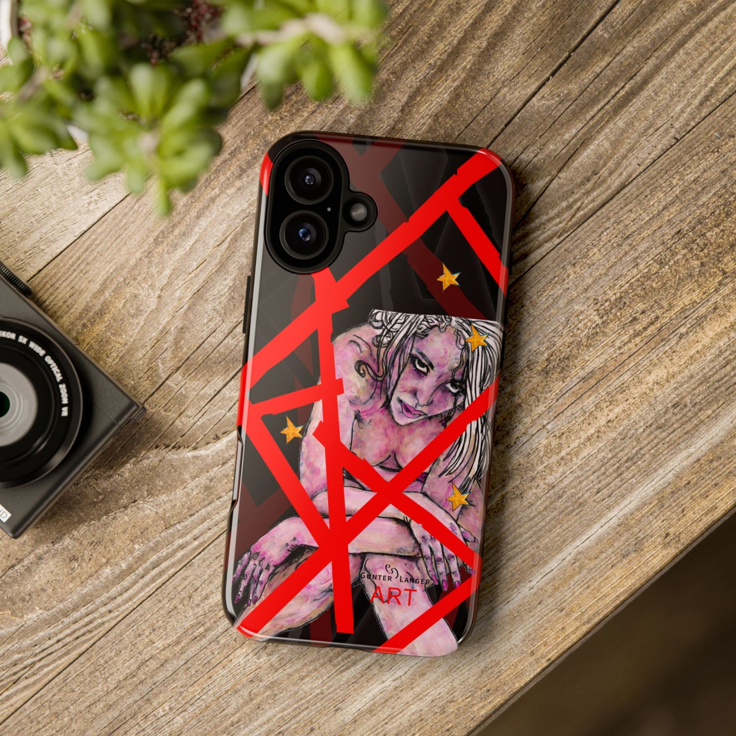 Tough Cases - iPhone - Motiv: Stella, Mikado