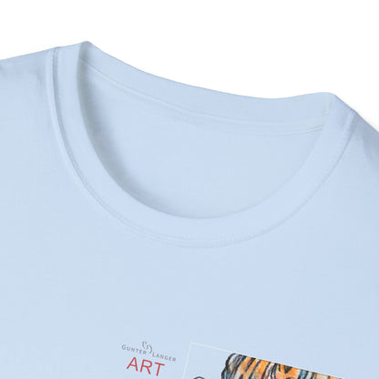 Unisex Softstyle T-Shirt - Motiv: Front Madeleine & Rückseite Madeleine