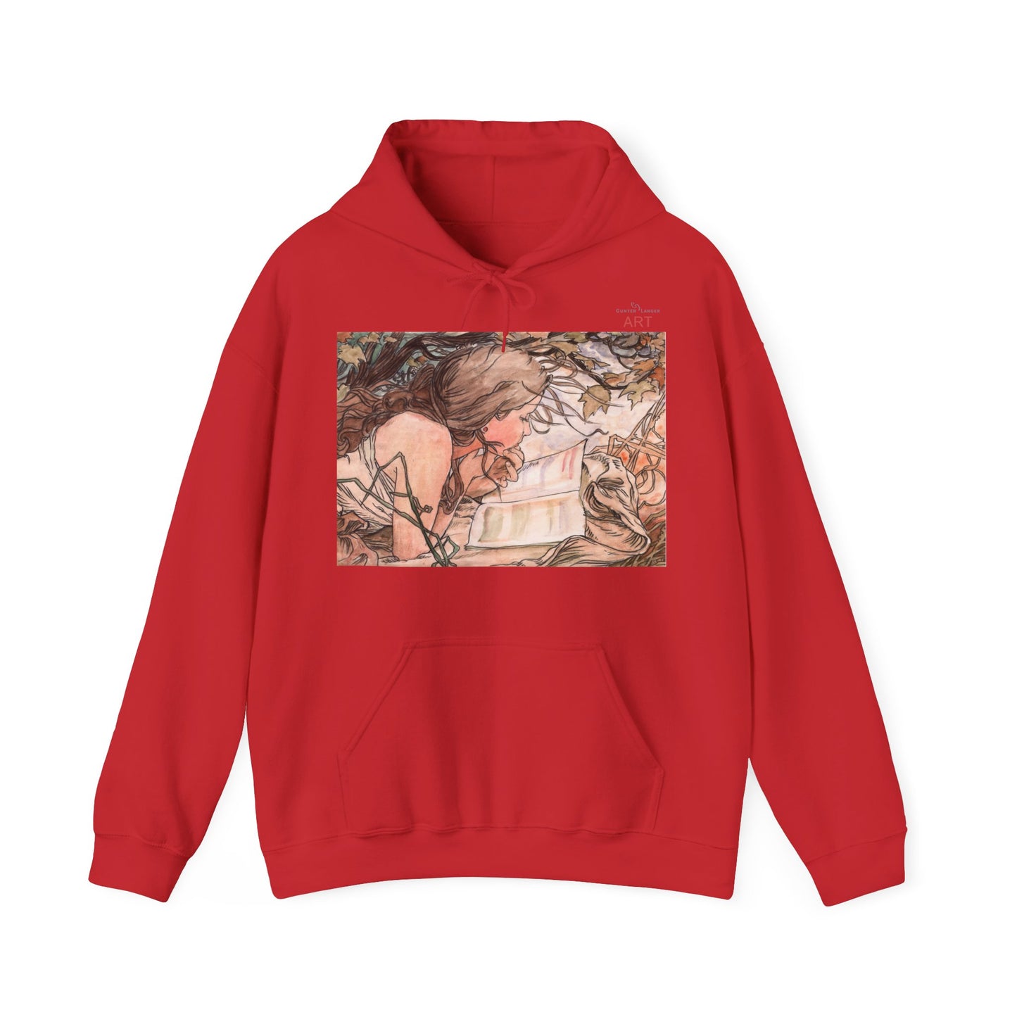 Unisex Heavy Blend™ Hooded Sweatshirt - Motiv:  Front Antonia