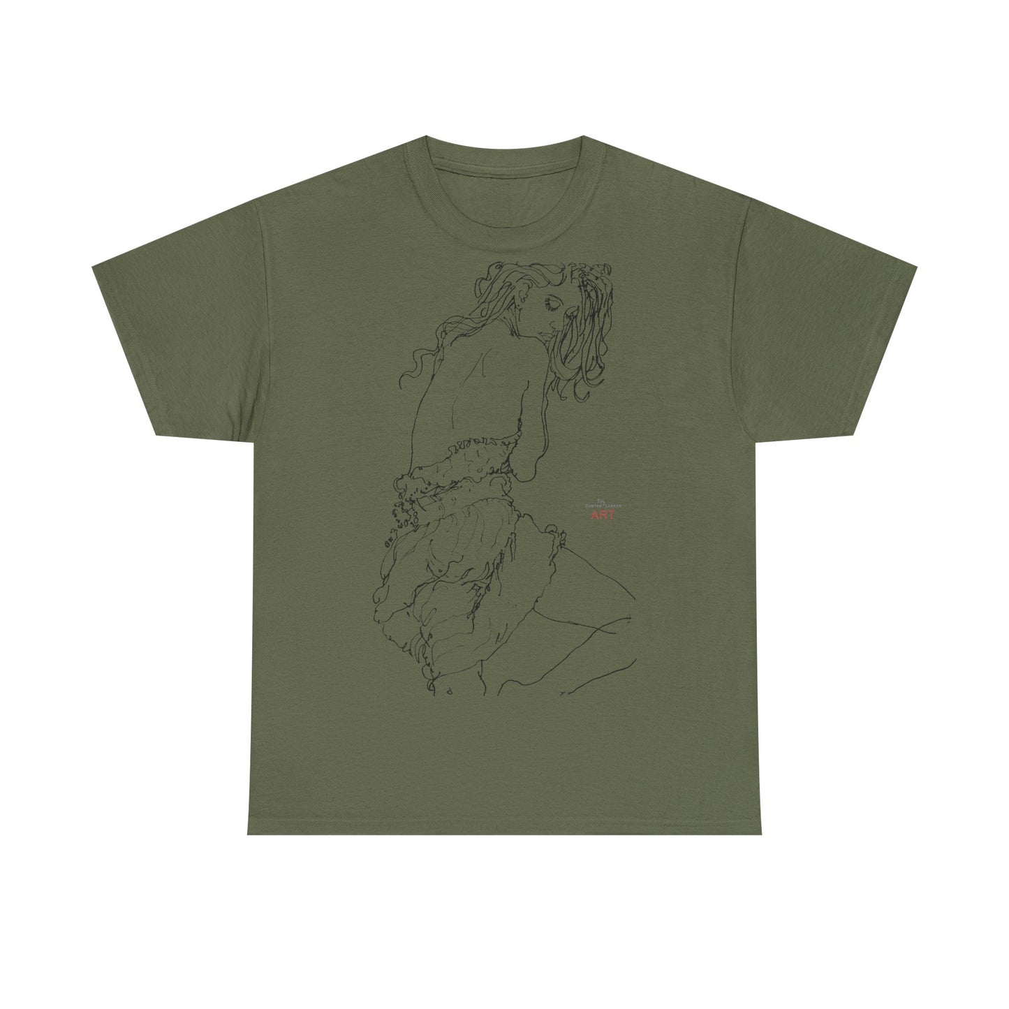 Unisex Heavy Cotton Tee - Motiv: Front Giselle