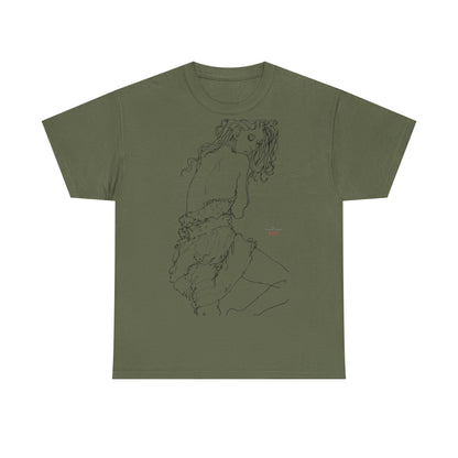 Unisex Heavy Cotton Tee - Motiv: Front Giselle