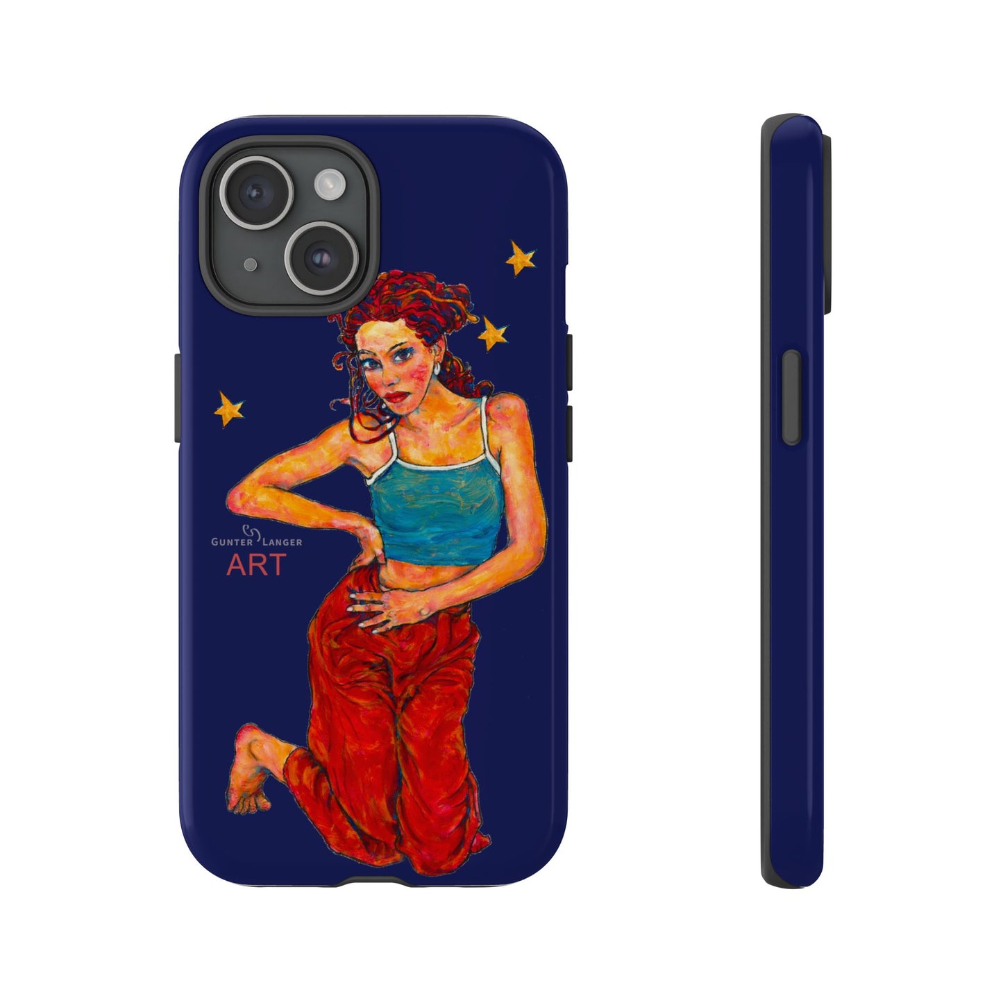 Tough Cases - iPhone - Motiv: Lea, Sternenhimmel