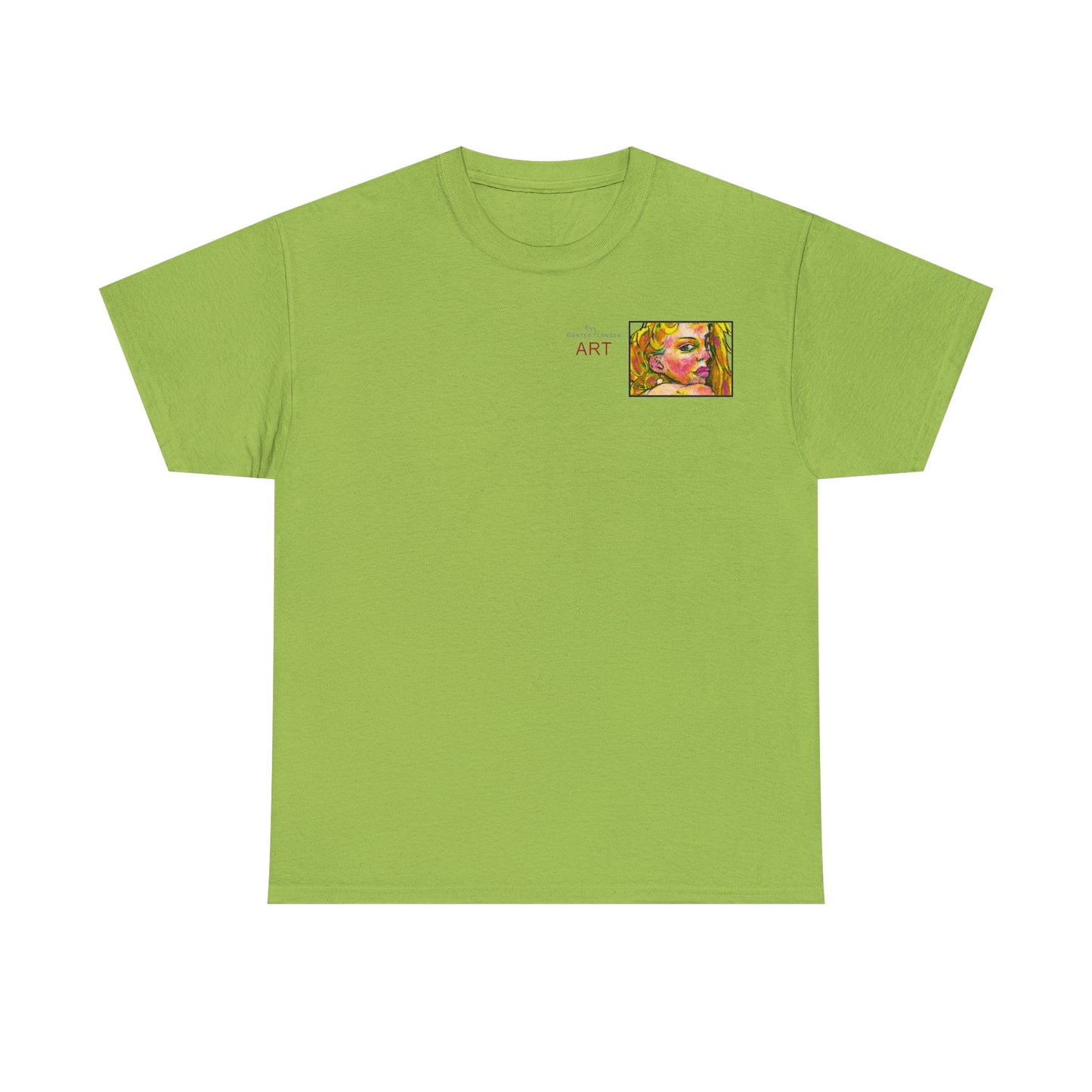 Unisex Heavy Cotton Tee - Motiv: Romina, H 7 cm