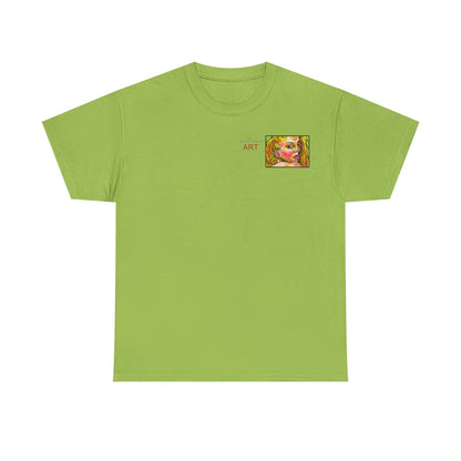 Unisex Heavy Cotton Tee - Motiv: Romina, H 7 cm