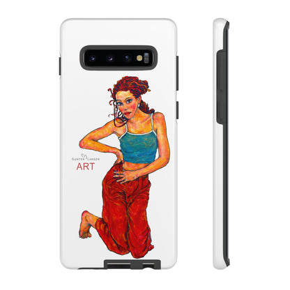 Tough Cases - Google Pixel - Samsung Galaxy - Motiv: Lea, Weiß