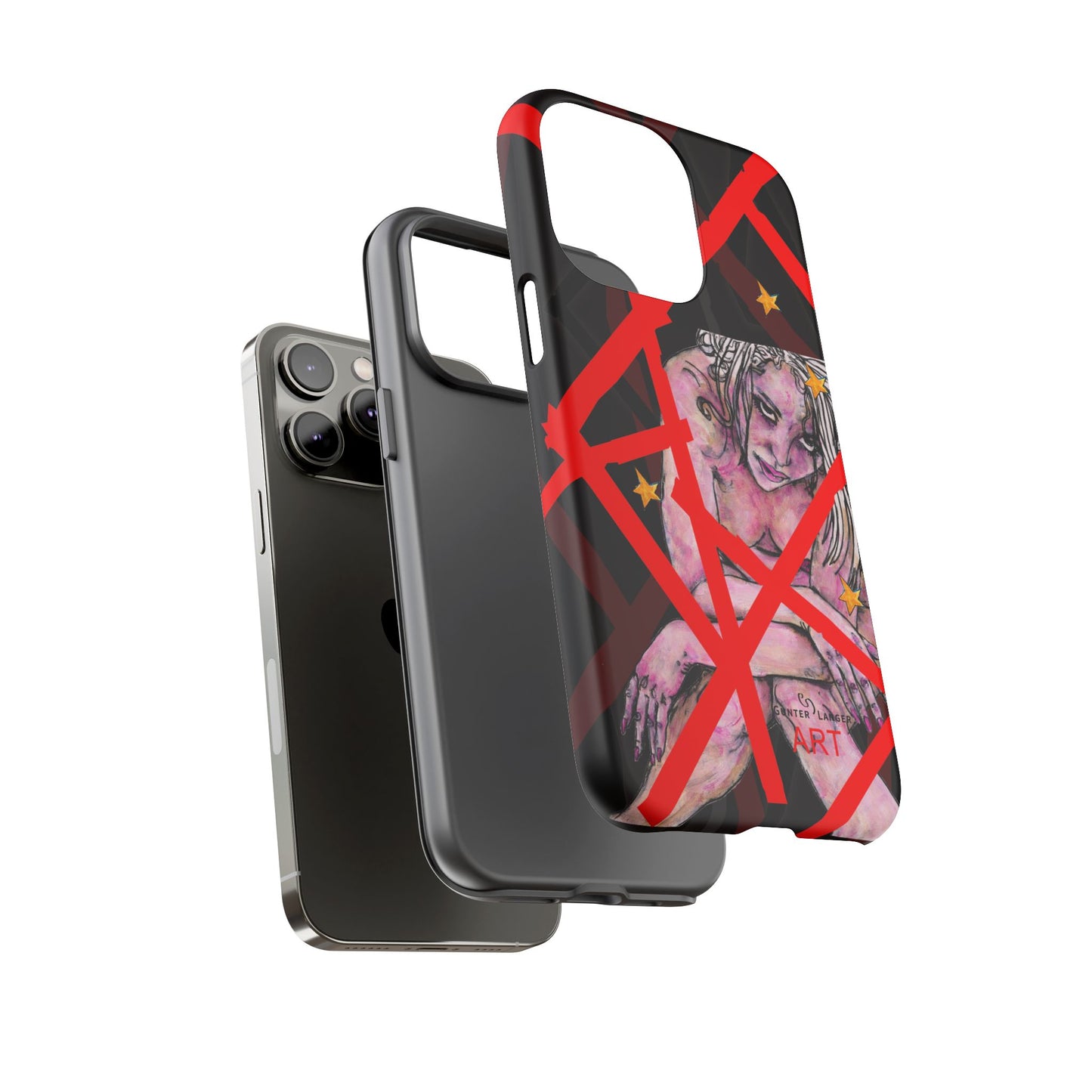 Tough Cases - iPhone - Motiv: Stella, Mikado