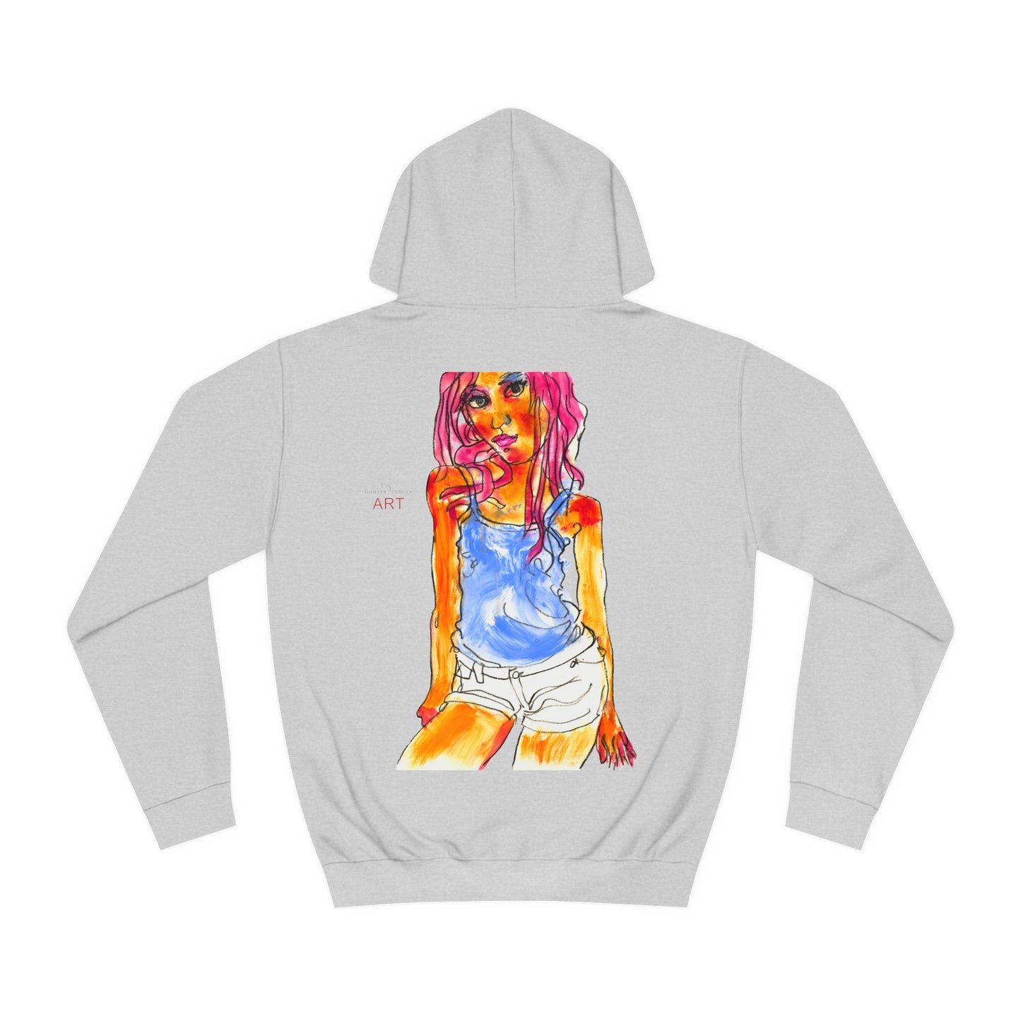 Unisex College Hoodie -  Motiv: Steffi (klein) & Steffi