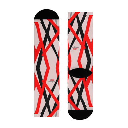 Sublimation Crew Socks (EU) - Motiv: Mikado 3, S, M, L