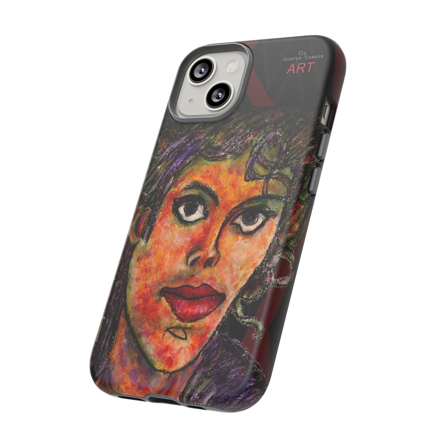 Tough Cases - iPhone - Motiv: MJ, Schwarz