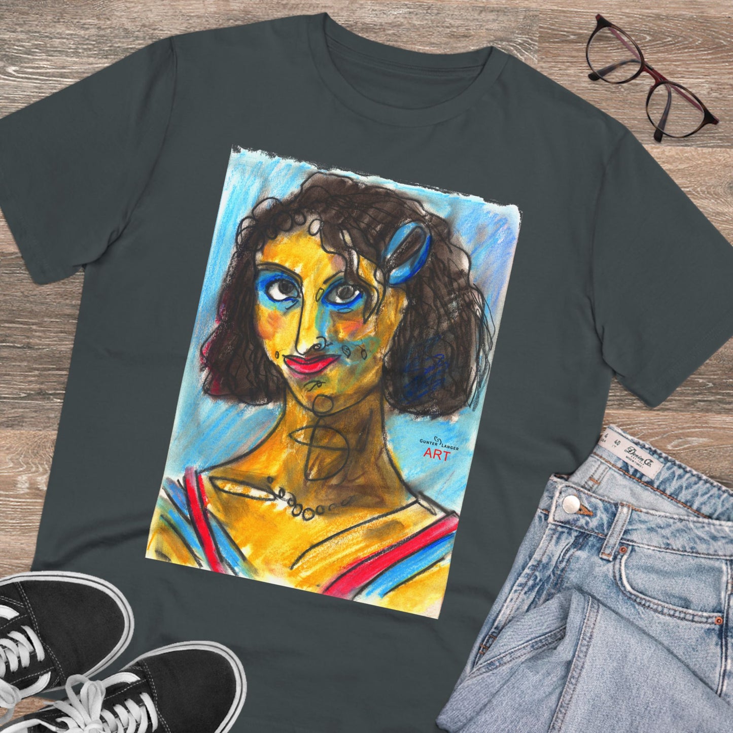 Organic Creator T-Shirt - Motiv: Front Frechdax