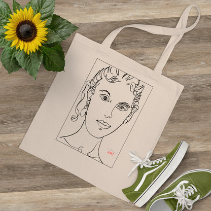 Tote Bag - Motiv: Berit, einseitig bedruckt, H30,5 cm