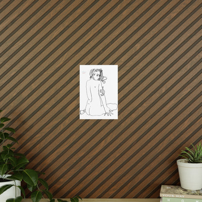 Photopaper Posters  - Motiv "Emilia", ca. A4 und A3 Format