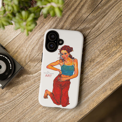 Tough Cases - iPhone - Motiv: Lea, Weiß