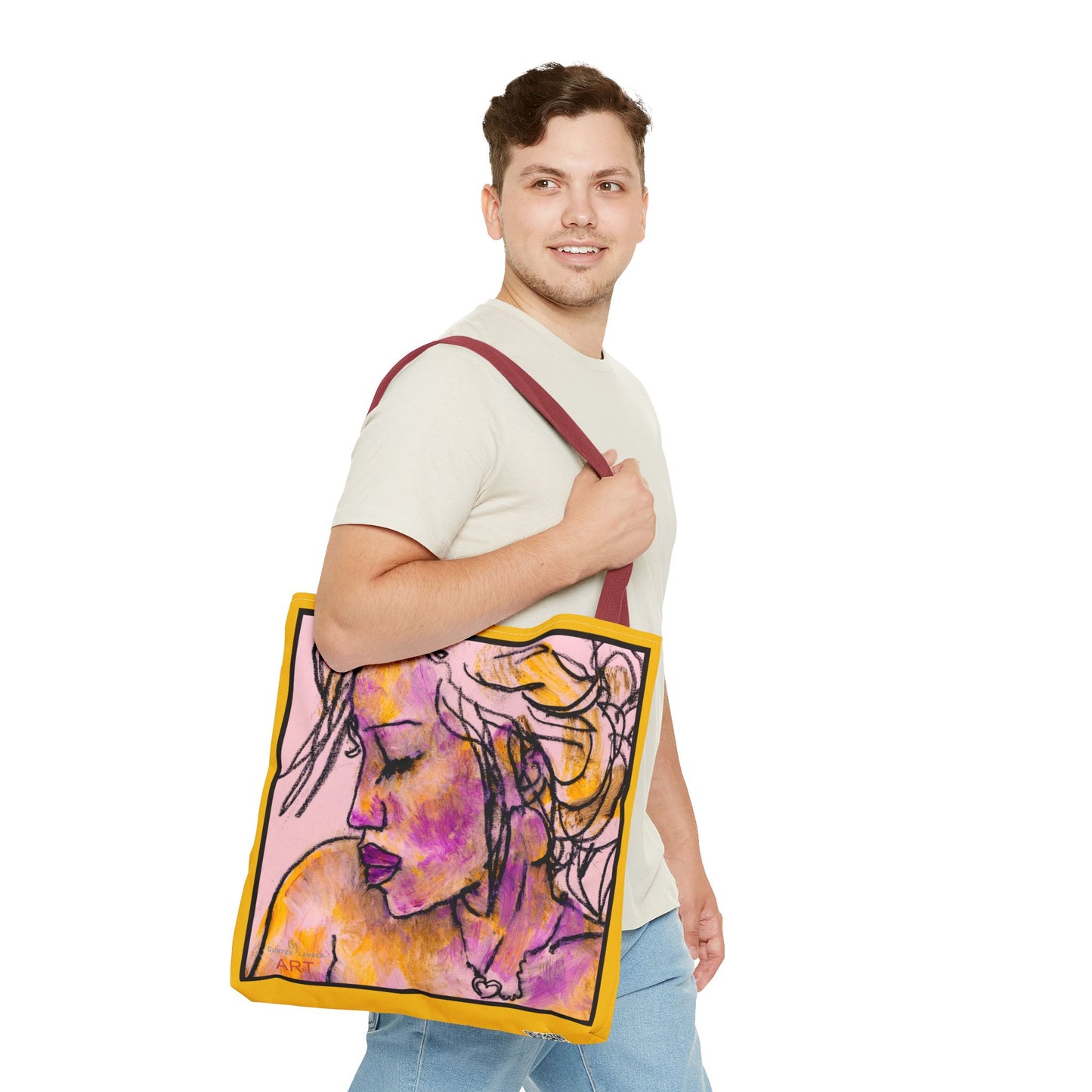 Tote Bag (AOP) - Motiv: Lilly & Romina 18Zoll
