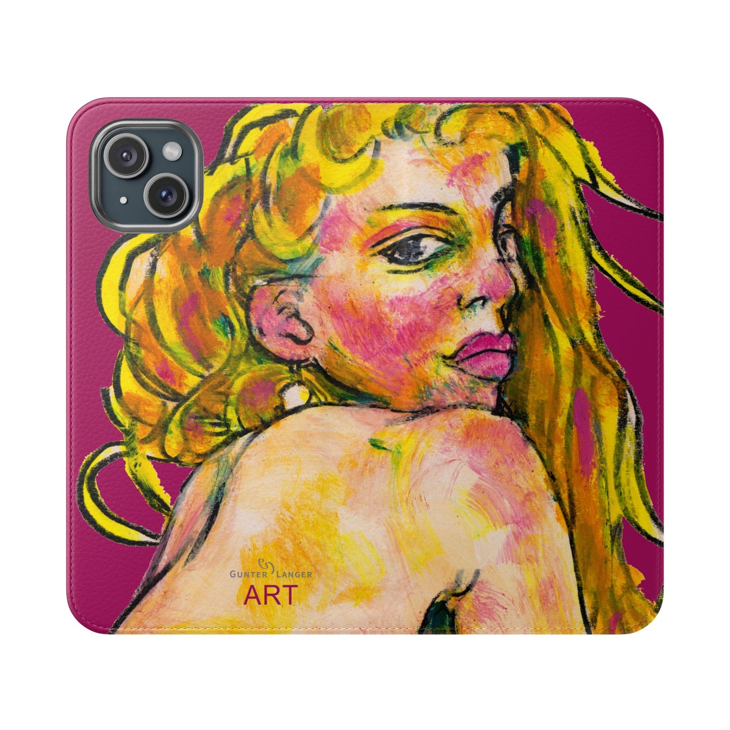 Flip Cases - Motiv: Romina, Rot