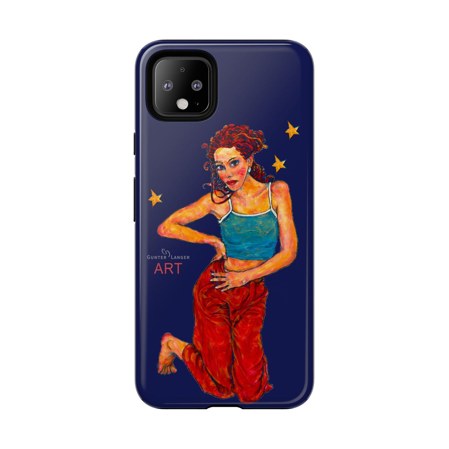 Tough Cases - Google Pixel - Samsung Galaxy - Motiv: Lea, Sternenhimmel