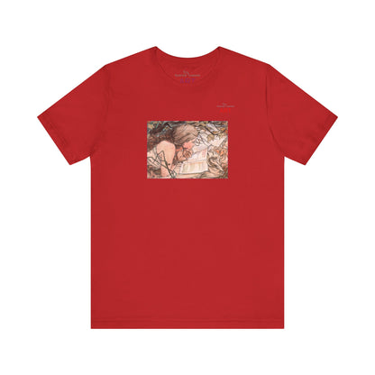 Jersey Short Sleeve Tee - Motiv: Front Antonia, H 15,73 cm