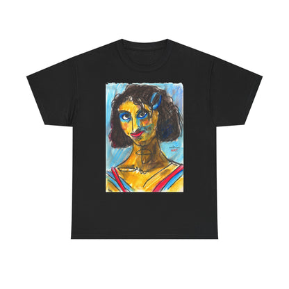Unisex Heavy Cotton Tee - Motiv: Front Frechdax