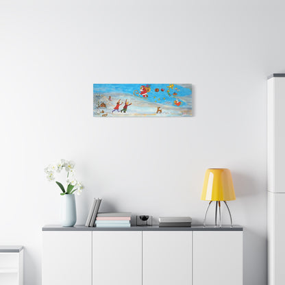 Matte Canvas, Stretched, 1.25" - Motiv: Weihnachten