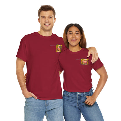 Unisex Heavy Cotton Tee - Motiv: Romina, H 7 cm