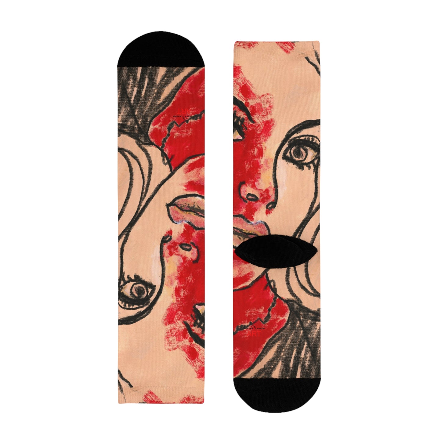 Sublimation Crew Socks (EU) - Motiv: Christina L