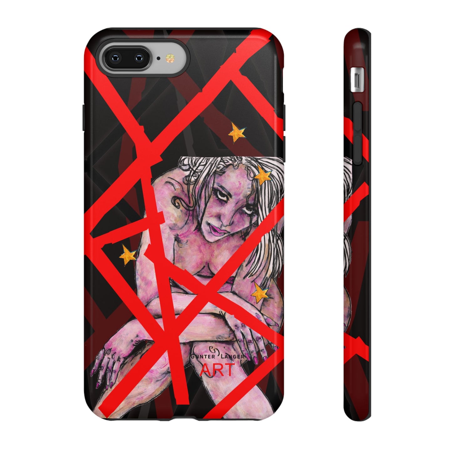 Tough Cases - iPhone - Motiv: Stella, Mikado