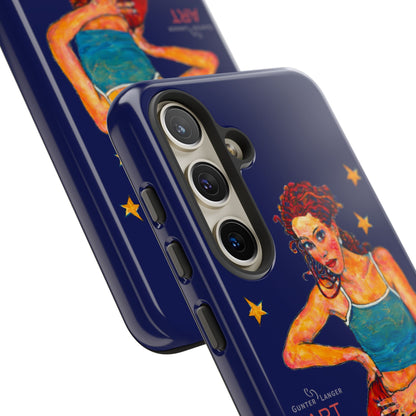 Tough Cases - Google Pixel - Samsung Galaxy - Motiv: Lea, Sternenhimmel