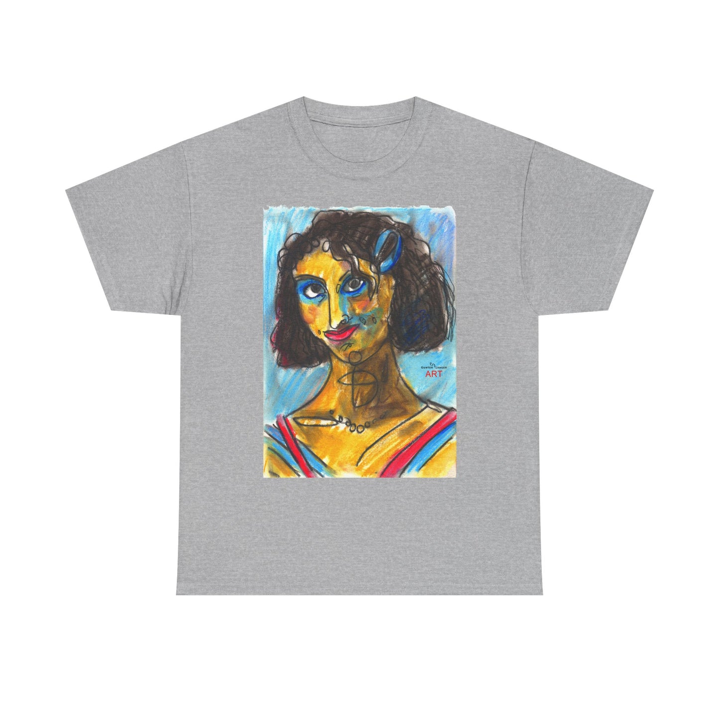 Unisex Heavy Cotton Tee - Motiv: Front Frechdax