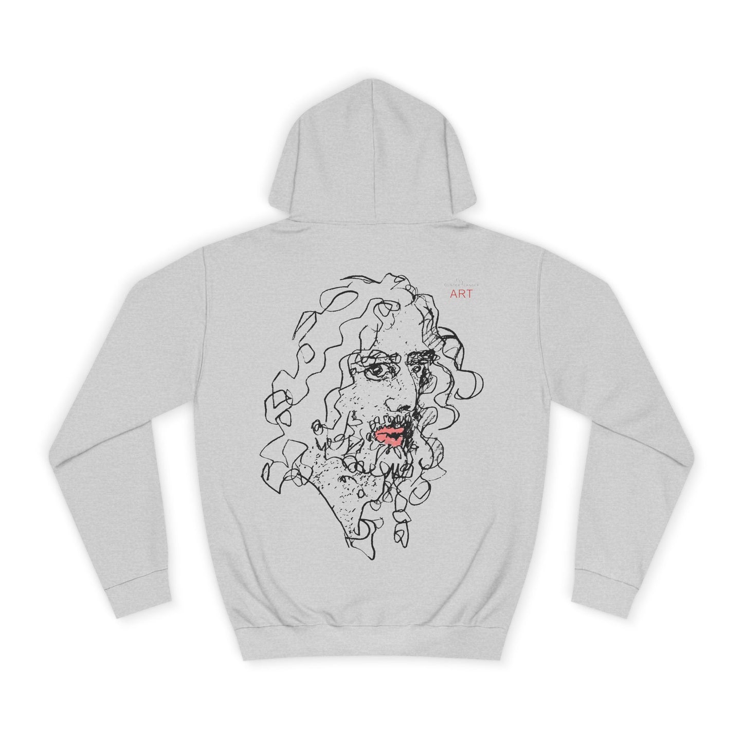 Unisex College Hoodie - Motiv: Front Logo & Rückseite Montenegro