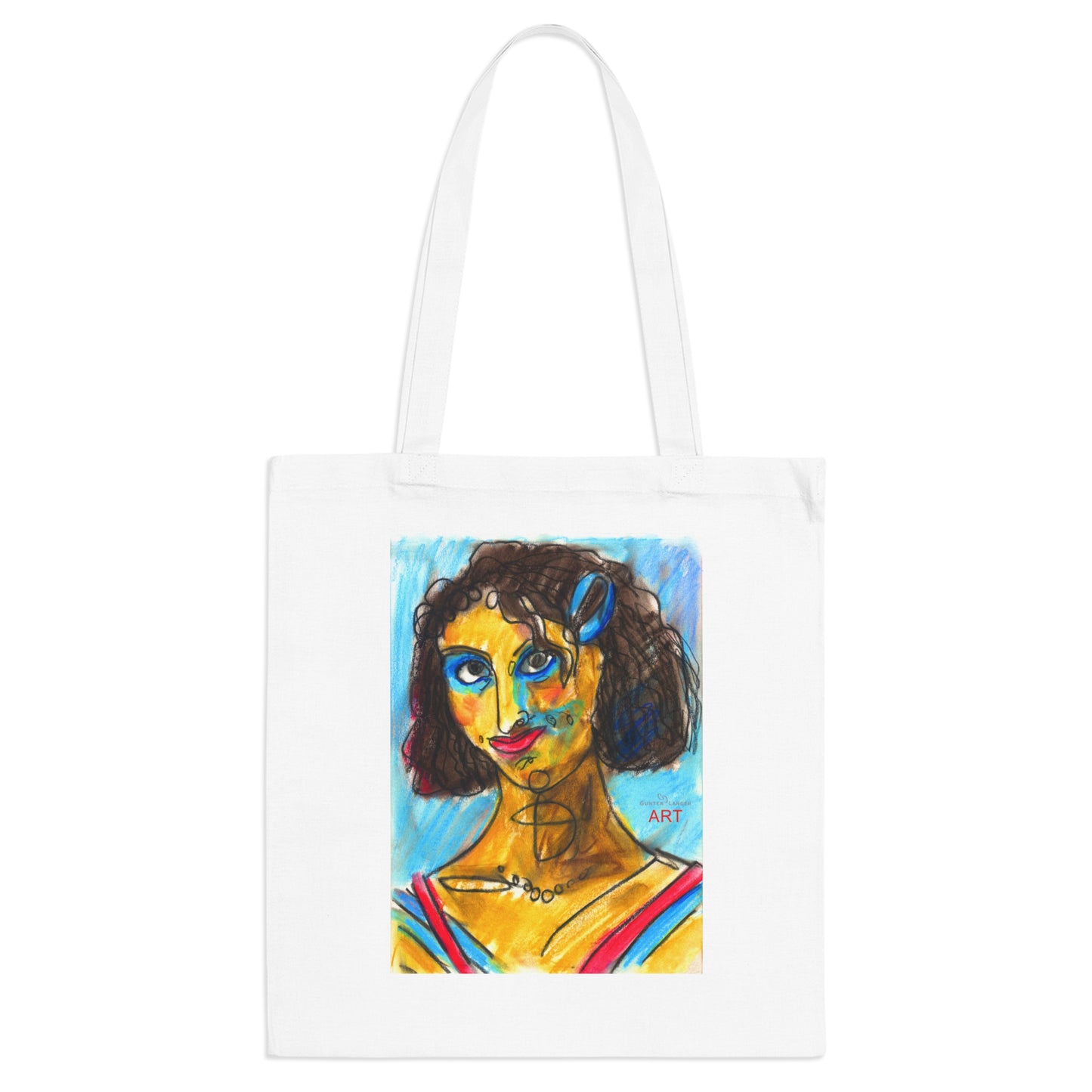 Tote Bag - Motiv: Frechdax, einseitig bedruckt, H 30,5 cm