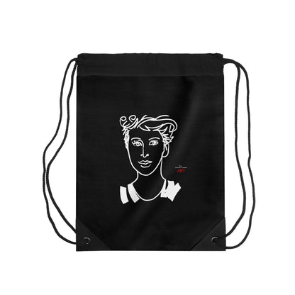 Drawstring Bag - Motiv: Front "Lars", H 22 cm
